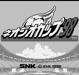 Neo Geo Cup '98 title screen for Neo Geo Pocket